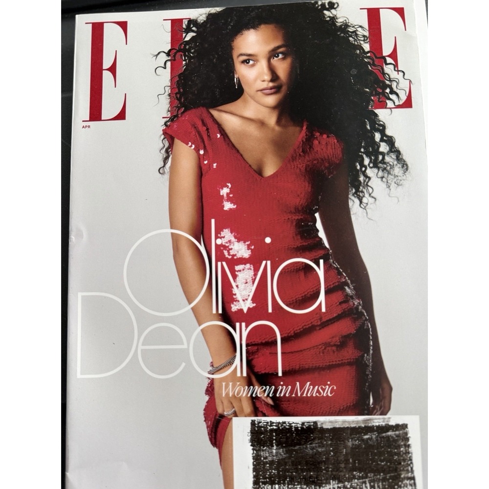 Elle   Magazine  April 2026 Olivia Dean Women In Music